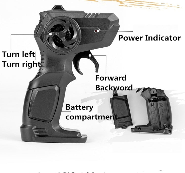 HD6241 1:16 Escalada de montaña Bigfoot Vehículo todoterreno de juguete con control remoto para niños de cuatro ruedas