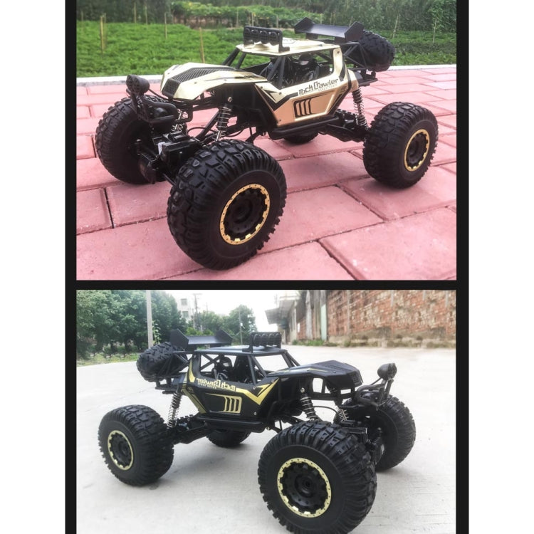 HD609 1:8 Coche de escalada de aleación de gran tamaño Vehículo de control remoto todoterreno de juguete