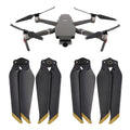 2 pares de hélices de liberación rápida de bajo ruido 8743F para DJI Mavic 2 Pro / Zoom, For DJI Mavic 2  2 Pairs Gold, For DJI Mavic 2  2 Pairs Silver
