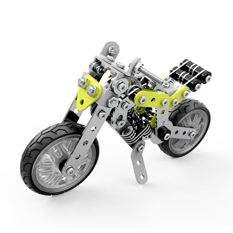MoFun SW-003 188 PCS DIY Bloques de montaje de motocicletas de calle de acero inoxidable, SW-003