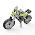 MoFun SW-003 188 PCS DIY Bloques de montaje de motocicletas de calle de acero inoxidable, SW-003