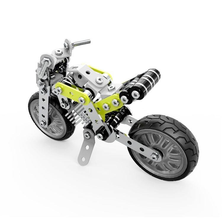 MoFun SW-003 188 PCS DIY Bloques de montaje de motocicletas de calle de acero inoxidable, SW-003