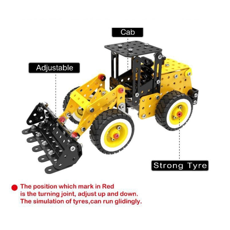 MoFun SW-008 332 PCS DIY Bloques de montaje de cargador de coche de acero inoxidable, SW-008 Car Loader