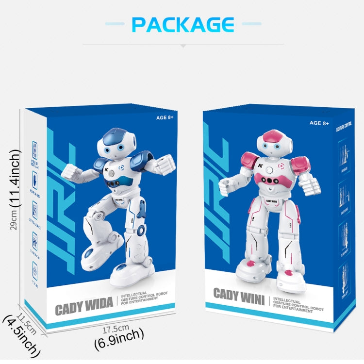 JJR/C R2 CADY WIDA RC Robot Sensor de gestos baile programa inteligente juguete para regalo para niños entretenimiento con Control remoto, R2