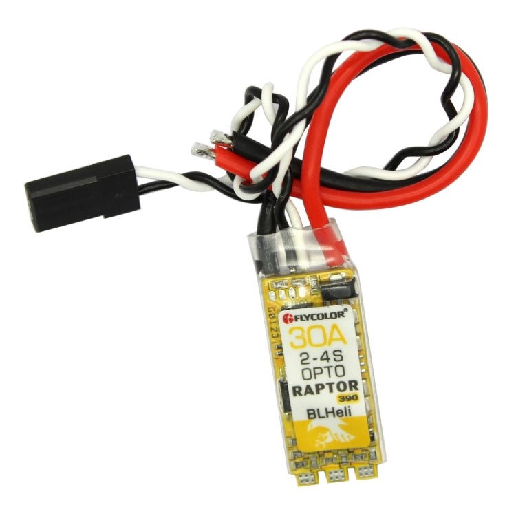Regulador de velocidad eléctrico Flycolor Raptor 390 30A 2-4S, 390 30A