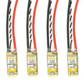 4 PCS Flycolor Raptor 390 20A 2-4S Controlador de velocidad eléctrico, 390 20A 4 PCS