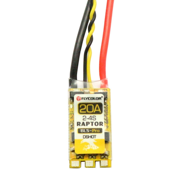 Controlador de velocidad eléctrico Flycolor Raptor BLS Pro 20A 2-4S, BLS Pro 20A