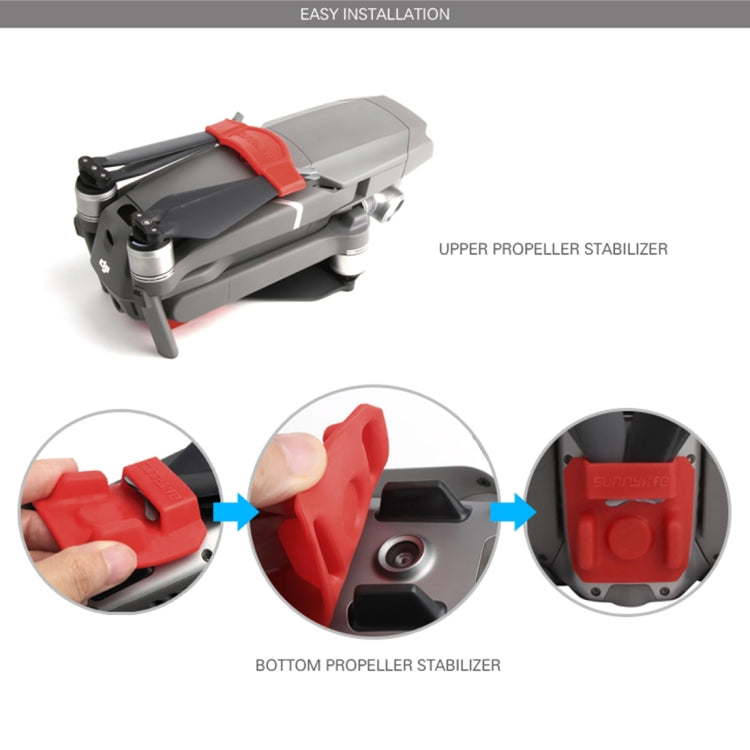 Estabilizadores de hélice Sunnylife M2-Q9143 para DJI Mavic 2 Pro / Zoom, For DJI Mavic 2 Pro / Zoom, For DJI Mavic 2 Pro / Zoom(Red)