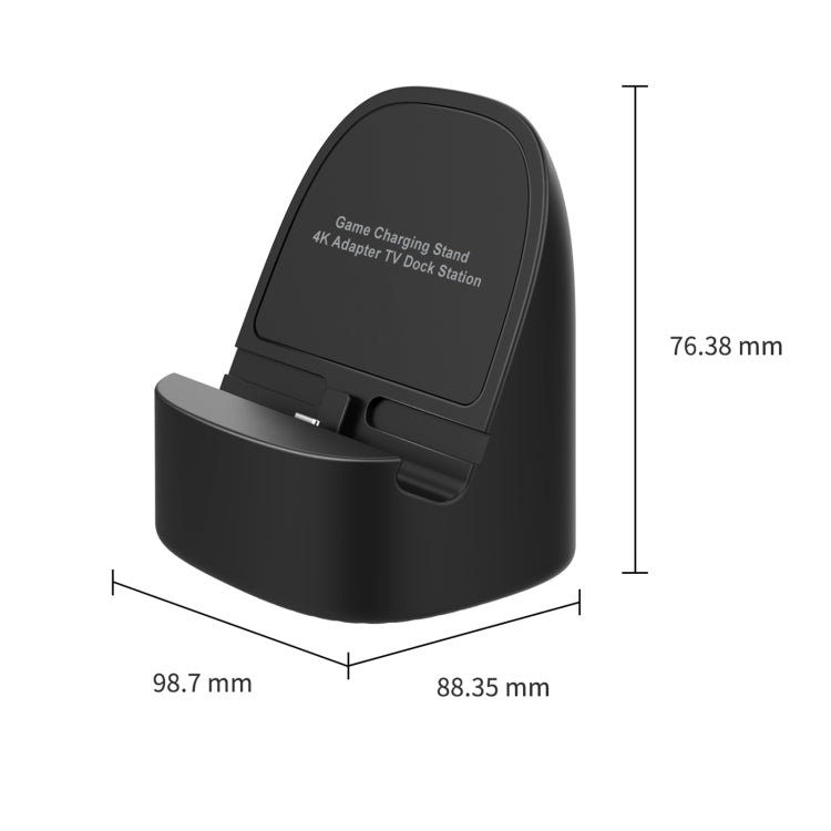 Soporte de carga para juegos Adaptador 4K Estación de acoplamiento para TV, 4K Adapter TV Dock Station