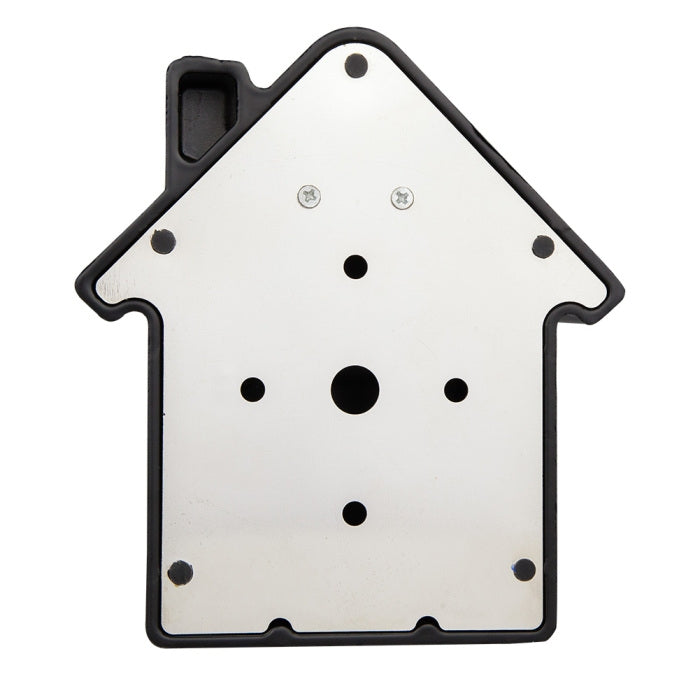 Caja de almacenamiento con cerradura de contraseña en forma de cabaña, caja de seguridad para gabinete de pared, con 1 llave