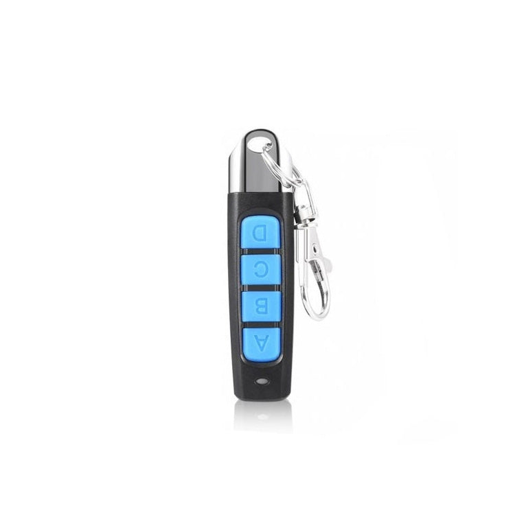 433MHz Tipo de copia Llave de puerta de garaje inalámbrica universal 4 botones Copiar transmisor de control remoto