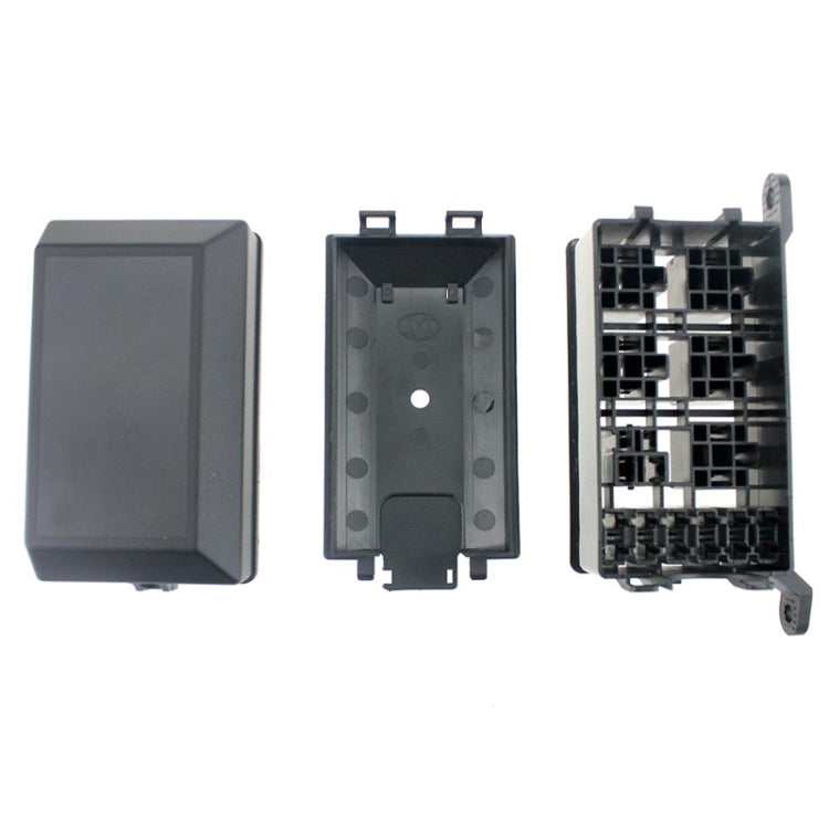 Caja de relés de automóvil de 6 vías para modificación de automóvil F2758 con bloque de terminales