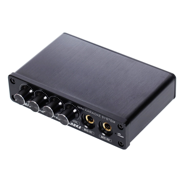 Mini máquina de Karaoke A933, amplificador mezclador de sonido para PC/TV/teléfonos móviles, compatible con entrada RCA/entrada de micrófono de 2 canales, A933