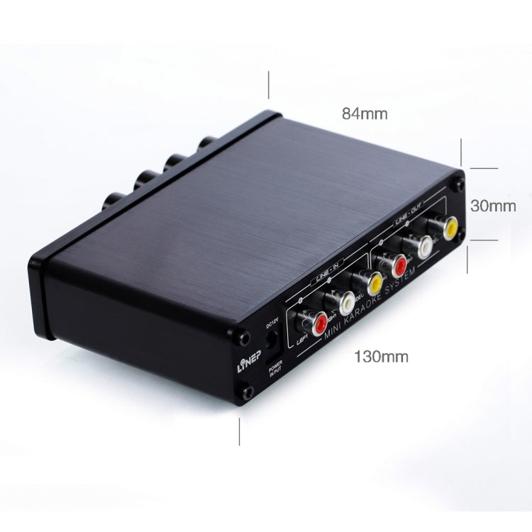 Mini máquina de Karaoke A933, amplificador mezclador de sonido para PC/TV/teléfonos móviles, compatible con entrada RCA/entrada de micrófono de 2 canales, A933