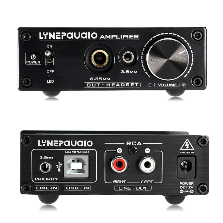 LINEPAUDIO A962 HiFi 6J9 tubo de vacío amplificador de auriculares USB ASIO tarjeta de sonido, A962