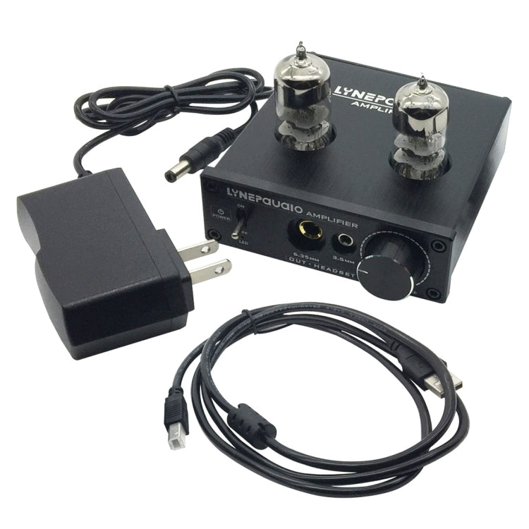 LINEPAUDIO A962 HiFi 6J9 tubo de vacío amplificador de auriculares USB ASIO tarjeta de sonido, A962