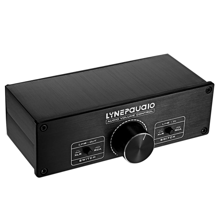 LINEPAUDIO A967 Preamplificador pasivo totalmente balanceado Altavoz activo Controlador de volumen de dos canales, A967