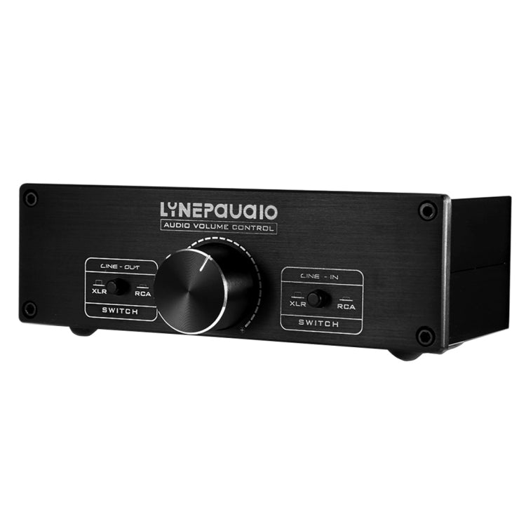 LINEPAUDIO A967 Preamplificador pasivo totalmente balanceado Altavoz activo Controlador de volumen de dos canales, A967