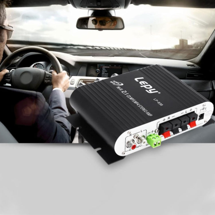 Audio del amplificador del subwoofer de alta fidelidad del coche 2.1CH, ayuda MP3