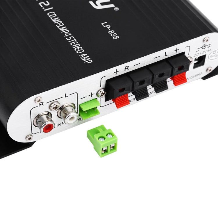 Audio del amplificador del subwoofer de alta fidelidad del coche 2.1CH, ayuda MP3
