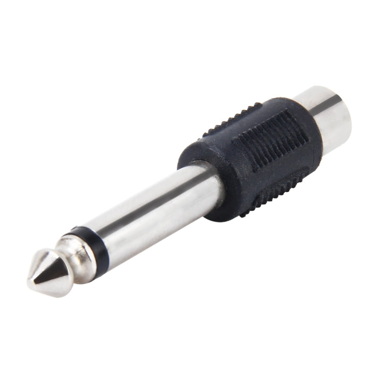 Adaptador de audio estéreo con conector macho a hembra de 6,35 mm a RCA, 6.35mm Male to RCA Female