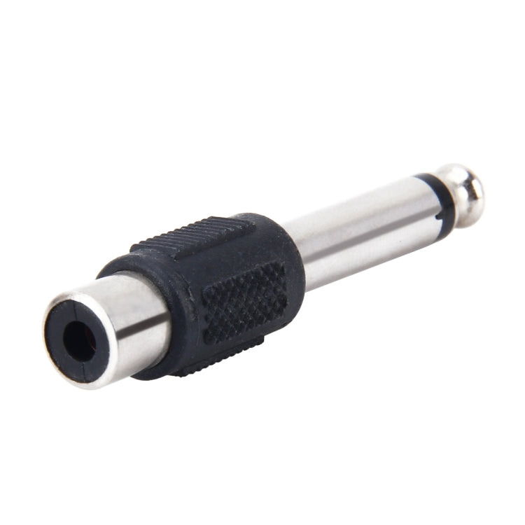 Adaptador de audio estéreo con conector macho a hembra de 6,35 mm a RCA, 6.35mm Male to RCA Female