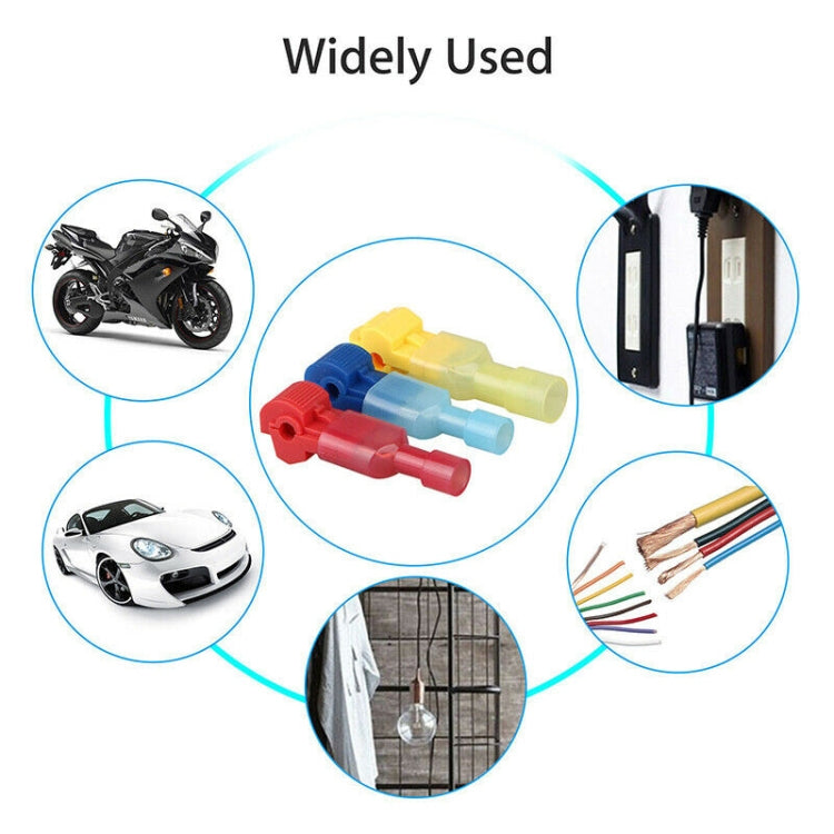 Conector de cable sin soldadura, abrazadera de empuje Universal en forma de T 120 en 1, Terminal de cableado rápido, conjunto de conectores de junta aislada