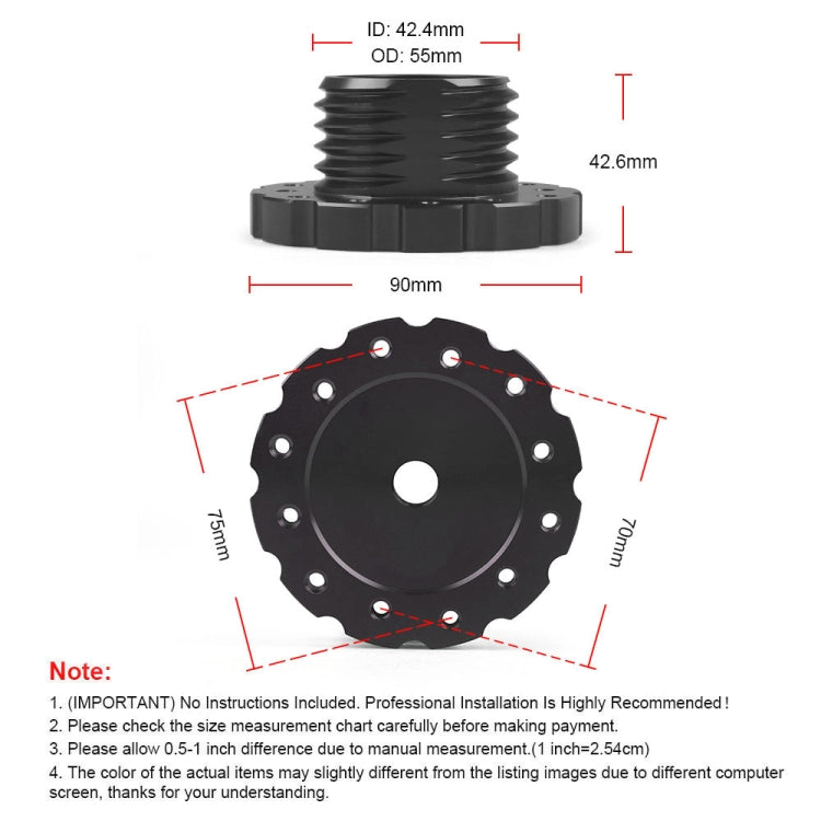 Para Thrustmaster TXT300 T500TS Adaptador de conexión de volante para juegos, For Thrustmaster TXT300 (Black), For Thrustmaster TXT300 (Red)