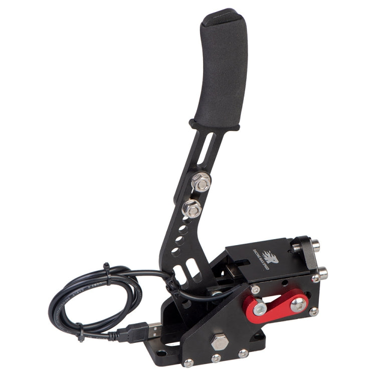 Freno de mano de deriva para PC, juego de carreras USB lineal analógico modificado de 14 bits para sistema Win, con placa de soporte, with Support Plate