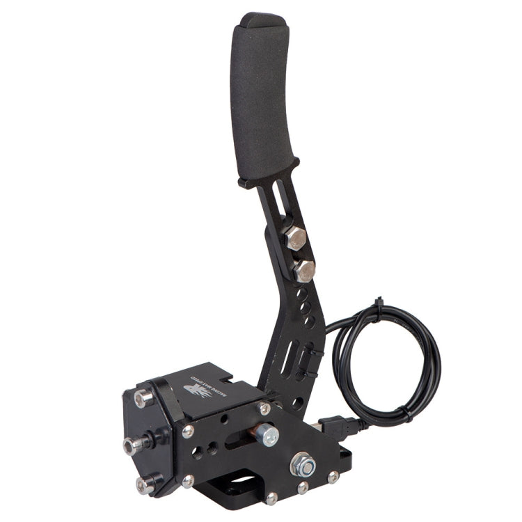 Freno de mano de deriva para PC, juego de carreras USB lineal analógico modificado de 14 bits para sistema Win, con soporte, with Support Holder