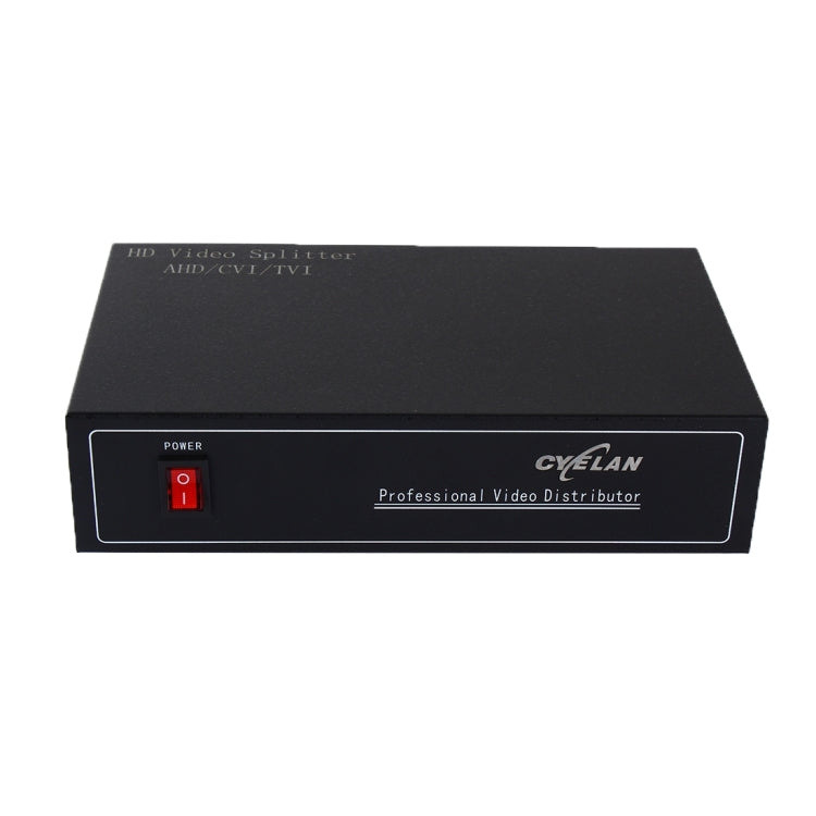 Divisor de señal de vídeo coaxial AHD / CVI / TVI 1 en 8, 1 into 8