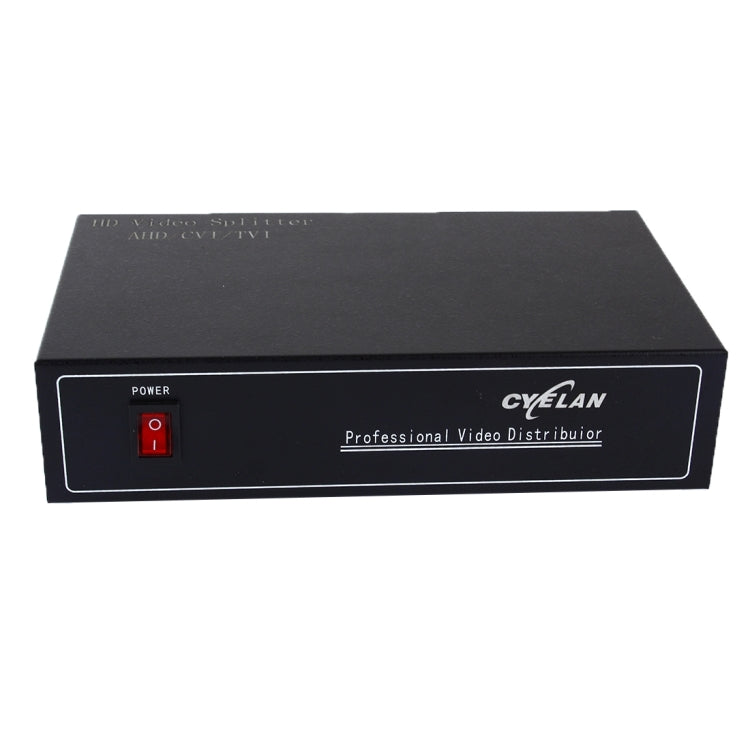 Divisor de señal de vídeo coaxial AHD / CVI / TVI 2 en 4, 2 into 4