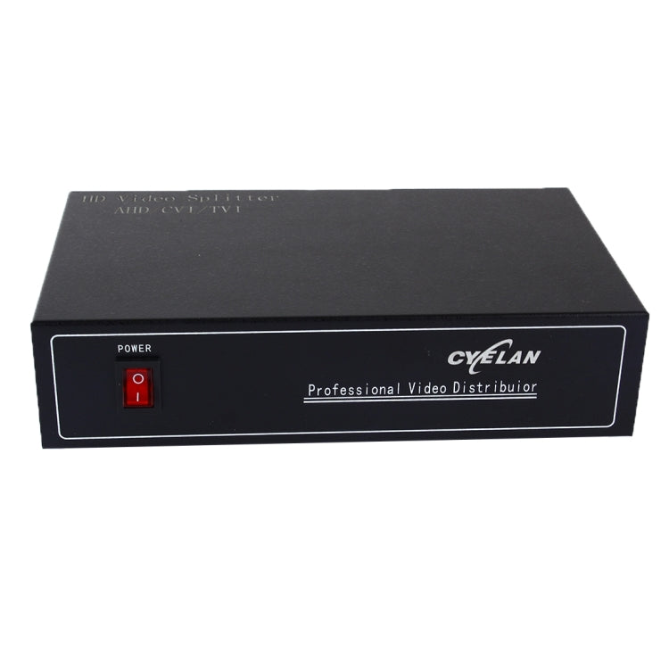 Divisor de señal de vídeo coaxial AHD / CVI / TVI 2 en 4, 2 into 4