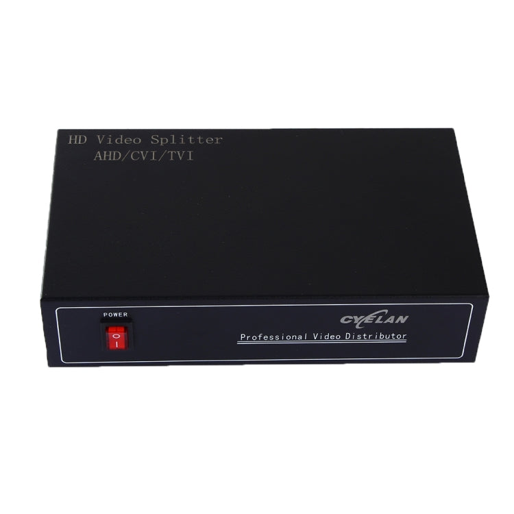 Divisor de señal de vídeo coaxial AHD / CVI / TVI 4 en 8, 4 into 8