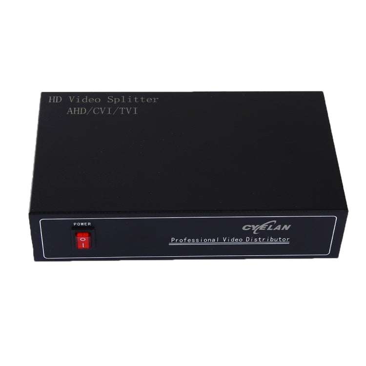 Divisor de señal de vídeo coaxial AHD / CVI / TVI 4 en 8, 4 into 8