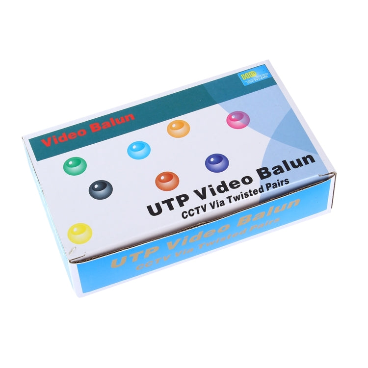 Balún de vídeo pasivo HD208 HD-CVI/TVI/AHD CCTV 8CH, HD208