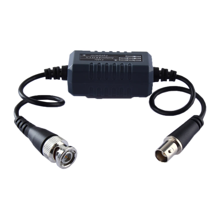 HD CVI/TVI/AHD Aislador de bucle de tierra coaxial Balun de vídeo BNC macho a hembra Anti-interferencia, Video Balun