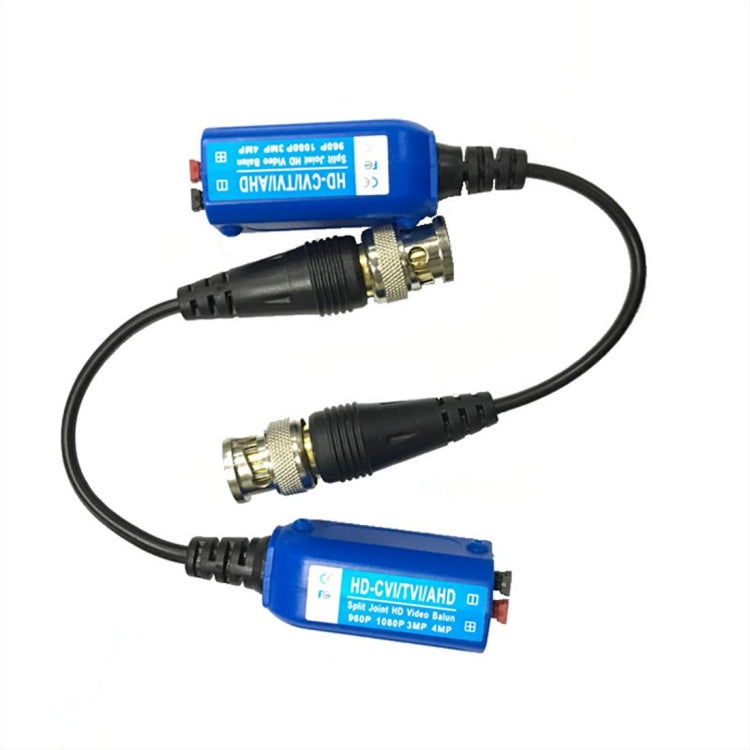 2 uds Anpwoo 210C empalme tipo sin tornillos Coaxial HD-CVI/AHD/TVI 1CH transceptor pasivo Balun de vídeo, Video Balun