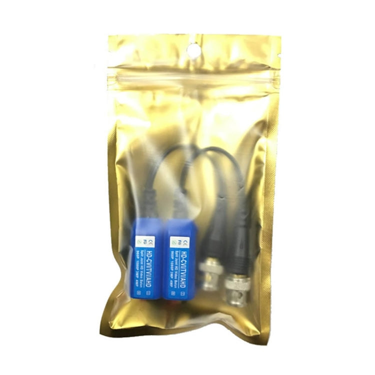 2 uds Anpwoo 210C empalme tipo sin tornillos Coaxial HD-CVI/AHD/TVI 1CH transceptor pasivo Balun de vídeo, Video Balun