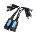 2 PCS Anpwoo 500PVA Empalmable 3 en 1 Potencia + Video + Audio Balun HD-CVI/AHD/TVI Transceptor trenzado pasivo, 500PVA