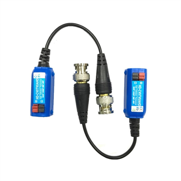 Transceptor pasivo Anpwoo 800C, prensa superior empalmable, sin tornillos, HD-CVI/AHD/HDVI, 1 canal, 2 uds., Passive Transceiver