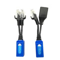 2 PCS Anpwoo UPOE02 Transceptor trenzado pasivo empalmable 2 en 1 POE (alimentación + Ethernet), UPOE02