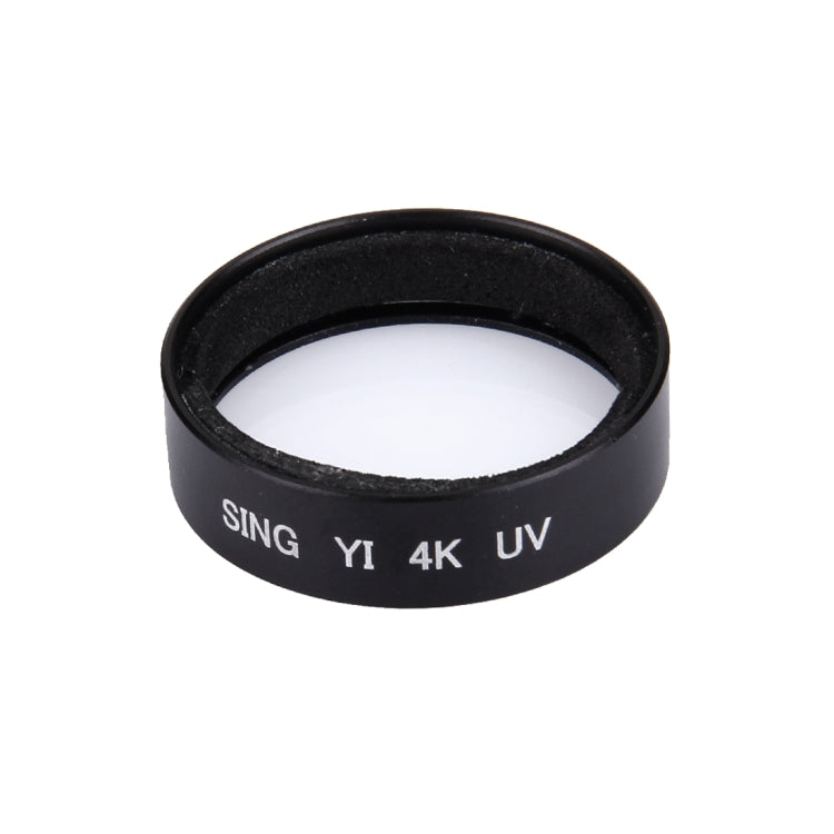 SING para Xiaomi Xiaoyi Yi II Cámara de acción deportiva Filtro UV profesional 4K, 4K UV Filter