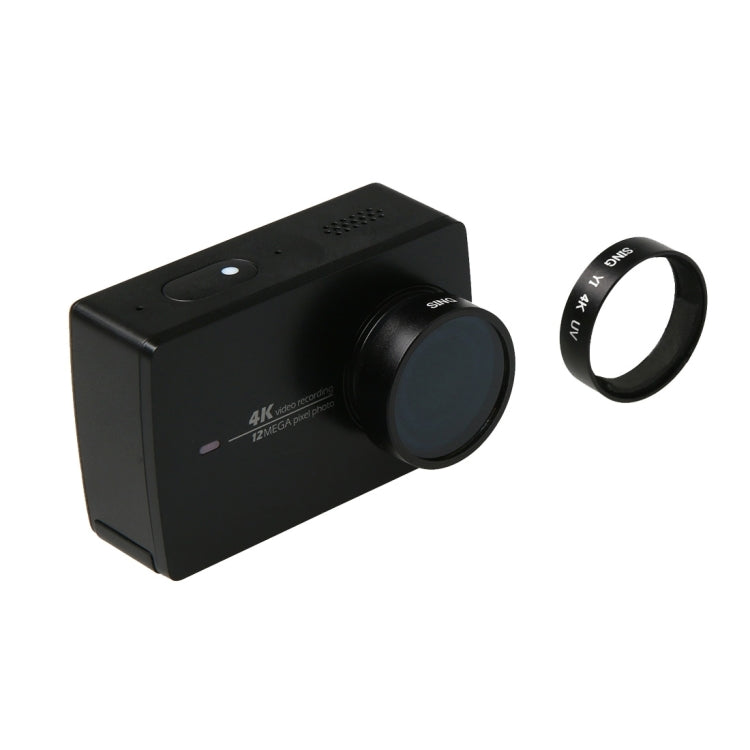 SING para Xiaomi Xiaoyi Yi II Cámara de acción deportiva Filtro UV profesional 4K, 4K UV Filter