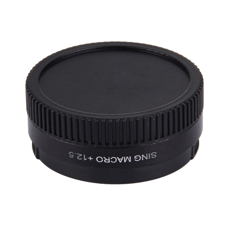 JUNESTAR Filtro de lente macro profesional 37 mm 12.5X + tapa protectora de lente para cámara de acción deportiva GoPro y Xiaomi Xiaoyi Yi, 12.5X Macro Lens