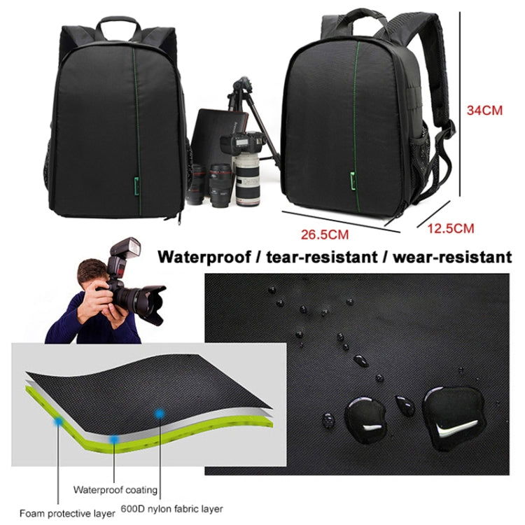 INDEPMAN DL-B012 Mochila portátil para deportes al aire libre Bolsa para cámara para GoPro, SJCAM, Nikon, Canon, Xiaomi Xiaoyi YI, Tamaño: 27,5 * 12,5 * 34 cm