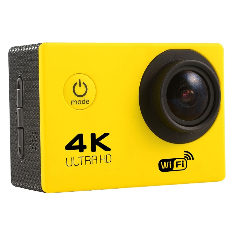 F60 Pantalla de 2,0 pulgadas Videocámara con cámara de acción deportiva WiFi gran angular de 170 grados con carcasa impermeable, compatible con tarjeta Micro SD de 64 GB, F60 (Yellow), F60 (White), F60 (Silver), F60 (Magenta), F60 (Blue), F60 (Gold)   ...