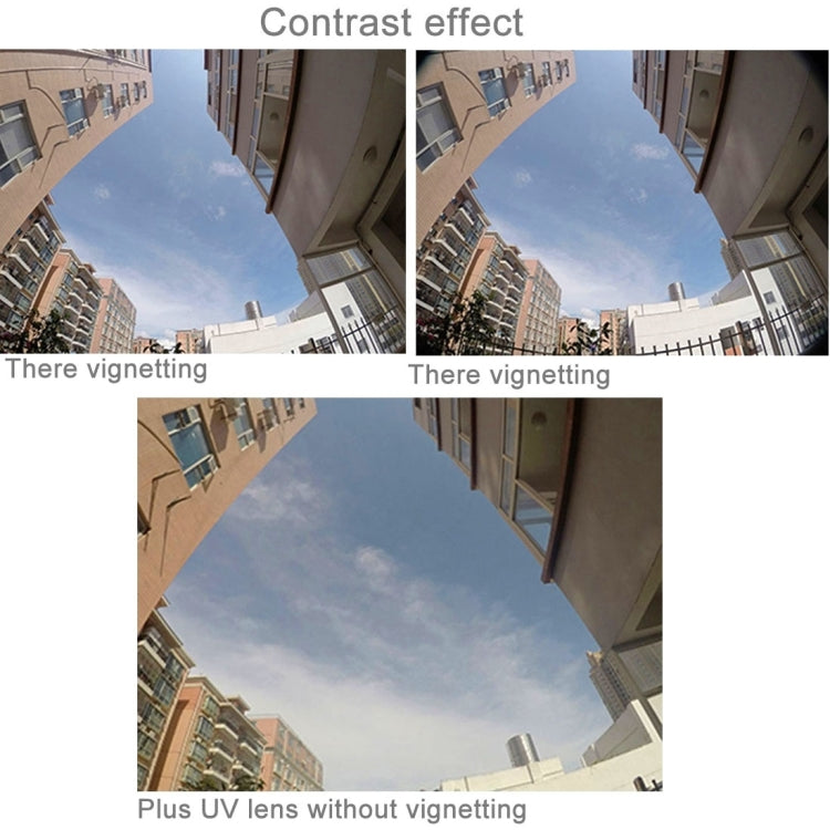 JUNESTAR para Xiaomi Xiaoyi Yi II 4K Cámara de acción deportiva Filtro UV profesional