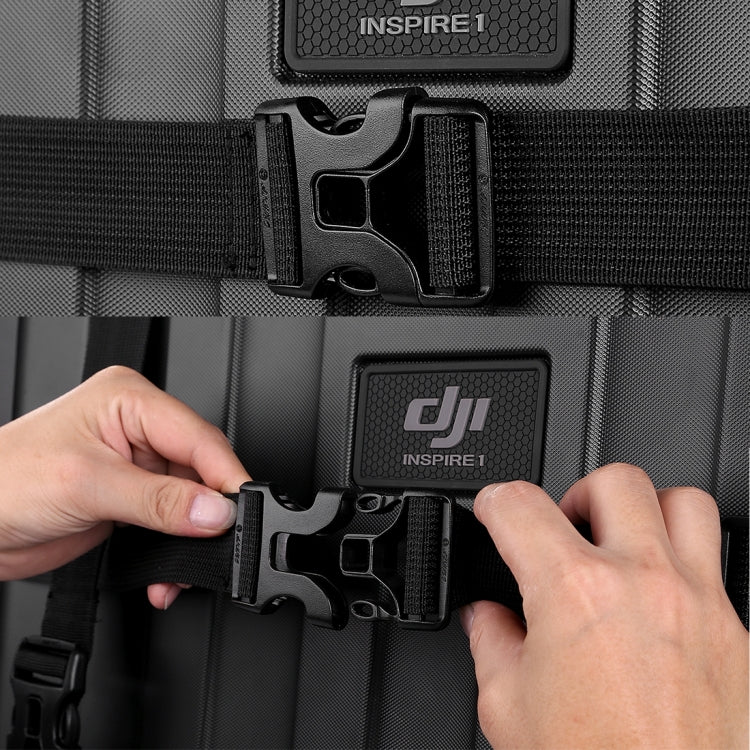 Cinturón con correa para mochila de hombro de viaje para DJI Inspire 1, tamaño: 42,0 x 43,0 cm (negro), For DJI Inspire 1