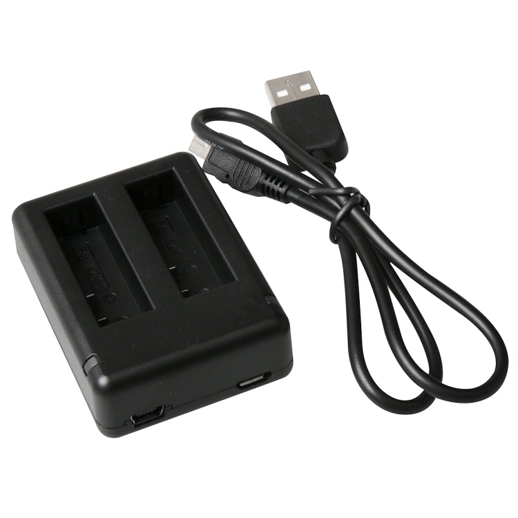BC-AZ16 Cámara Digital Cargador de Baterías Dual USB para Xiaomi Xiaoyi II 4K, For Xiaomi Xiaoyi II 4K
